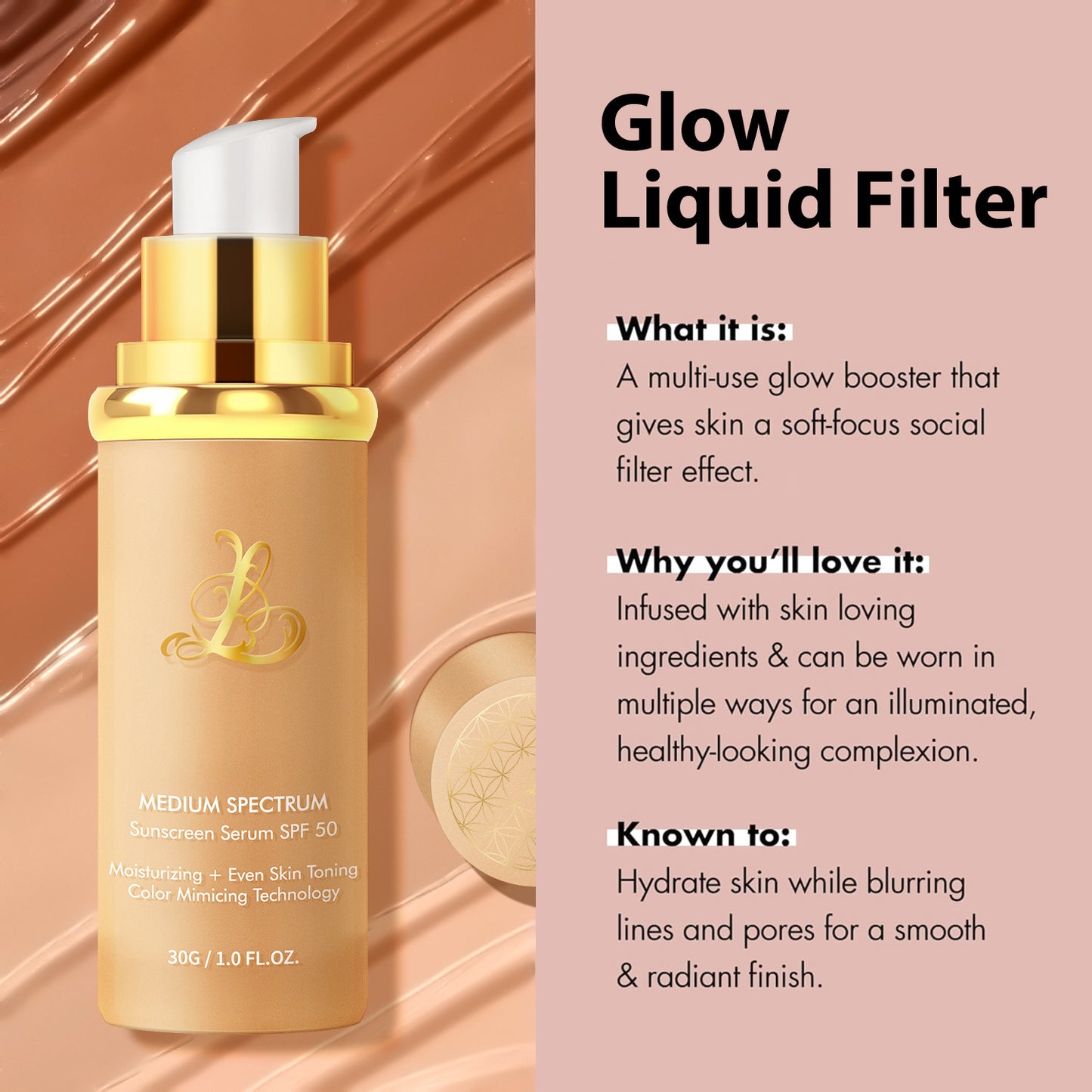 Color adjusting foundation