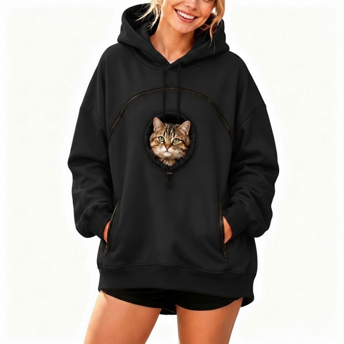 Cat Pouch Hoodie
