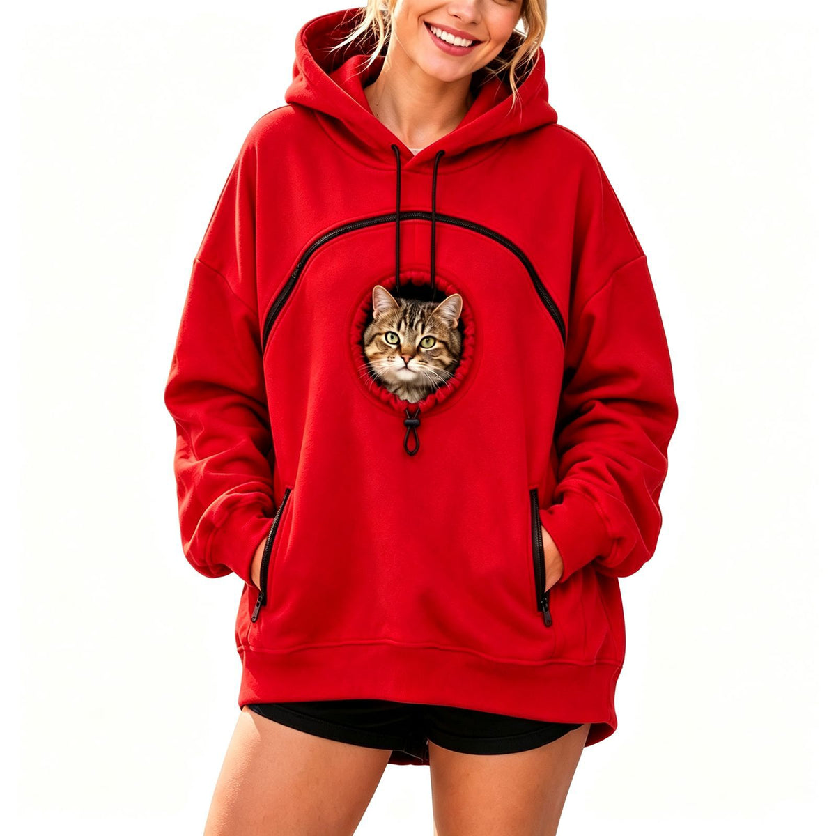 Cat Pouch Hoodie