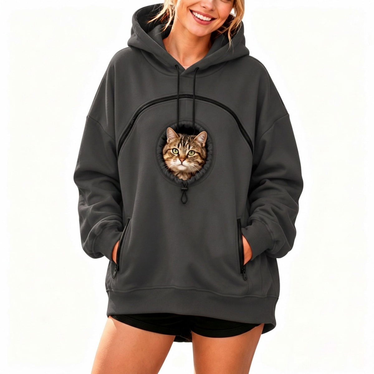 Cat Pouch Hoodie