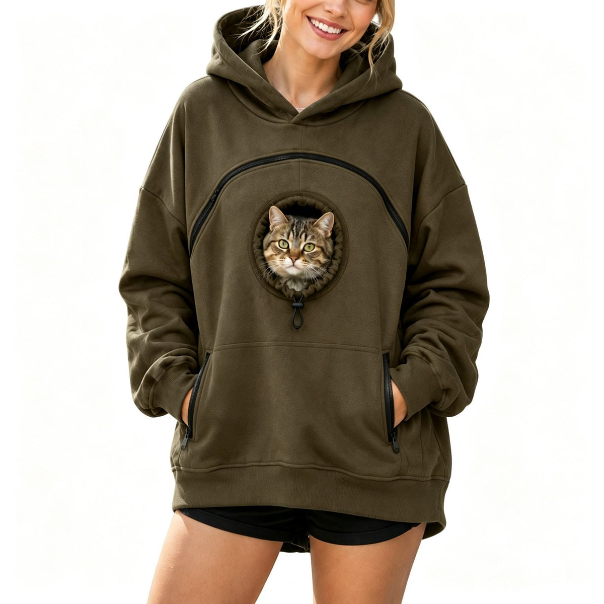 Cat Pouch Hoodie