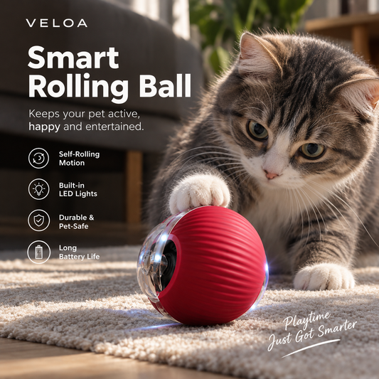 Zoomie Smart Rolling Ball