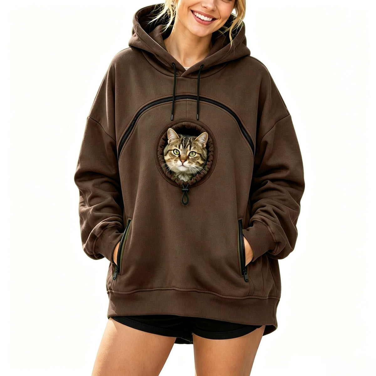 Cat Pouch Hoodie